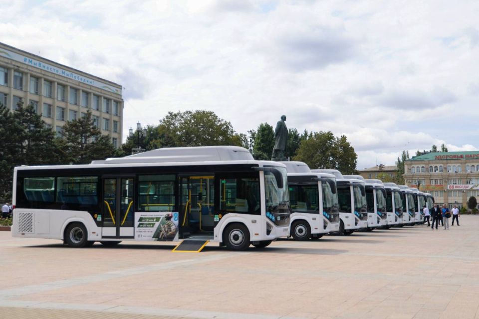 Более 140 новых комфортных автобусов выйдут на маршруты Махачкалы