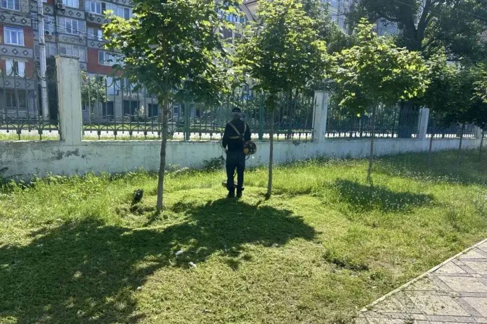 Работа в парке «Ак-Гель» идет полным ходом!