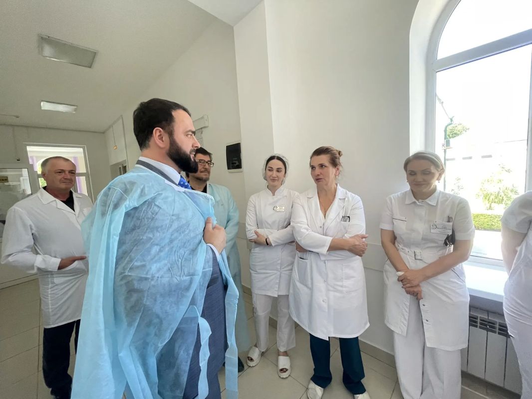 Врио министра также отметил большие возможности городского родильного учреждения