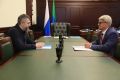 Магомед Рамазанов обсудил с представителем в Иране развитие сотрудничества в АПК, спорте и культуре