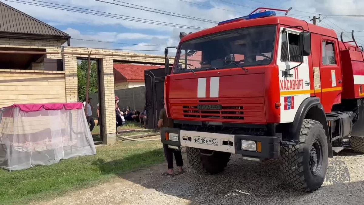 Двое детей погибли во время пожара в Дагестане, сообщили в МЧС по республике