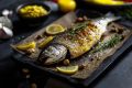Вкусный дымок: как запечь сибас с ароматом чая без гриля