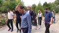 Врио главы Каспийска Арсен Шерифов проинспектировал капитальный ремонт детских садов №14 и №15