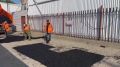 В Махачкале ежедневно ведутся работы по ямочному ремонту