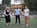 Первый заместитель министра образования и науки РД Аида Далгатова и руководитель Управления образования Шаганэ Баймурзаева проинспектировали ход капитального ремонта в гимназии №1