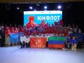 Сегодня в Доме культуры состоялось торжественное открытие Всероссийской военно-спортивной игры «Юнфлот»