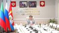 Глава города Махачкалы Джамбулат Салавов принял участие в заседании Правительства Республики Дагестан под руководством Председателя Магомеда Рамазанова