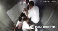 Момент падения лифта с людьми в Махачкале попал на камеры