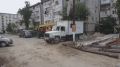 В Махачкале продолжается благоустройство двора многоквартирного дома по ул. А. Исмаилова, 44, 44а