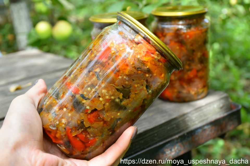 Зимний салат из баклажанов: непередаваемое удовольствие в каждой банке