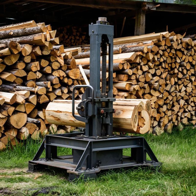 Преобразите свой участок с помощью самодельного дровокола