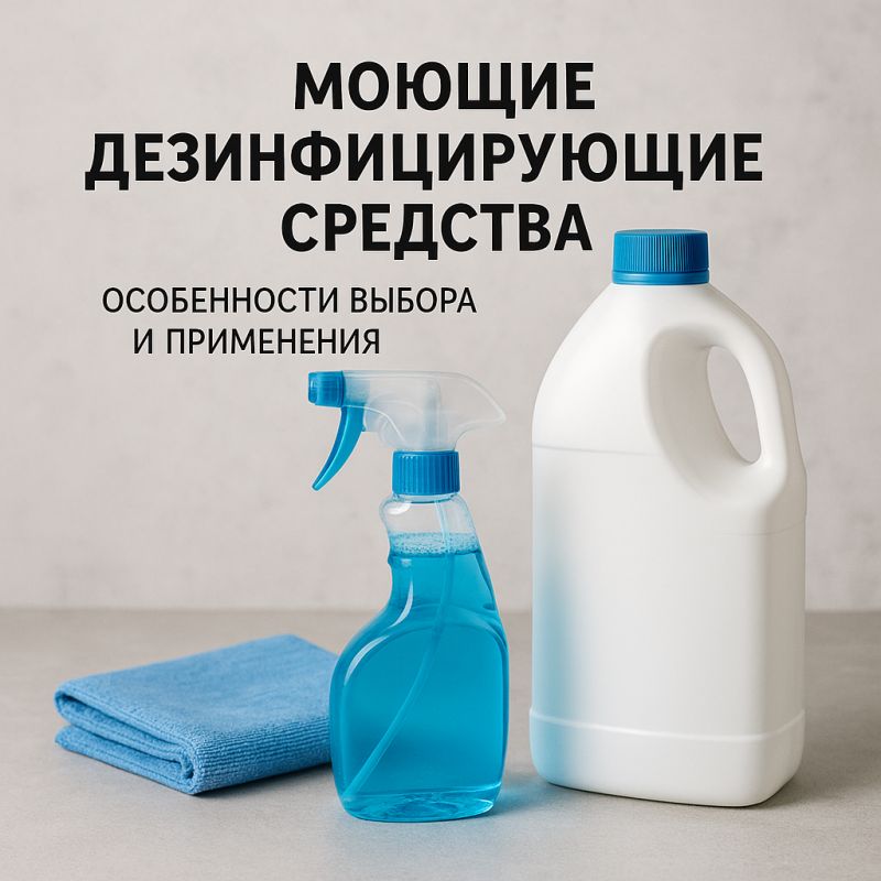 Как выбрать идеальное моющее и дезинфицирующее средство для дома и бизнеса