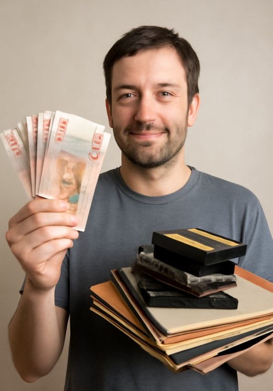 Как старые кассеты и виниловые пластинки принесли владельцу 7000 рублей