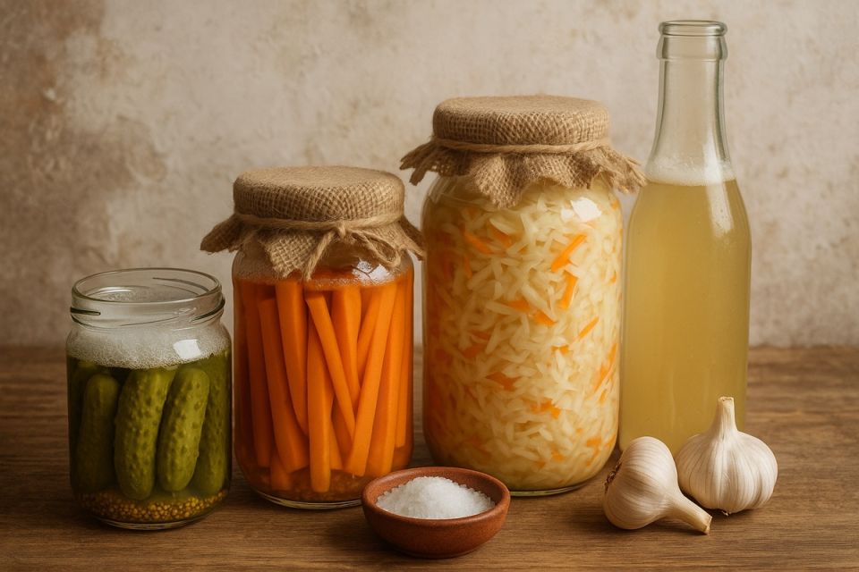 Ферментированные продукты: их влияние на здоровье и микробиоту