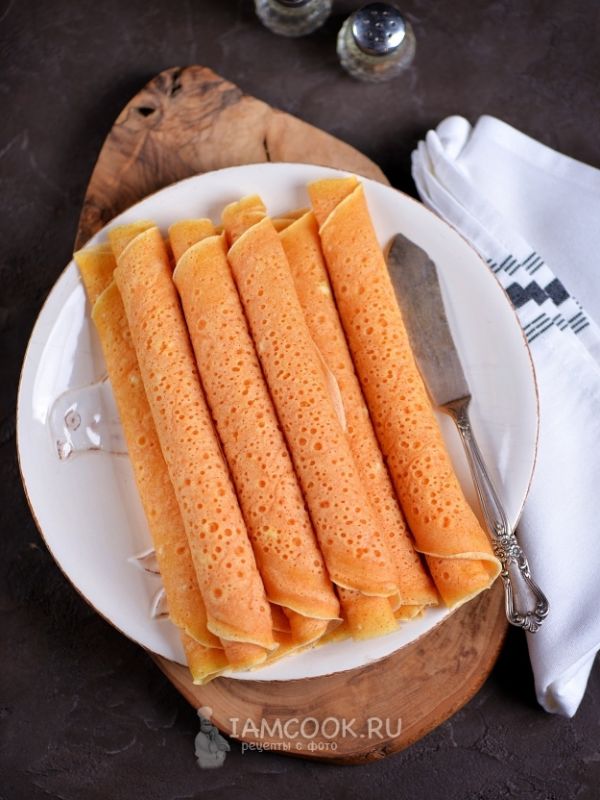 Солнечные блинчики: нежные и легкие угощения без молока и яиц