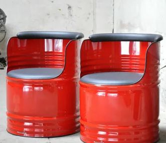 Как превратить ржавую бочку в стильное кресло для вашего сада