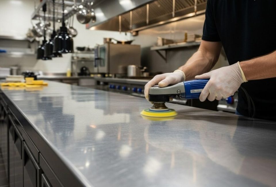 Тусклые нержавеющие столешницы: как быстро вернуть им глянец