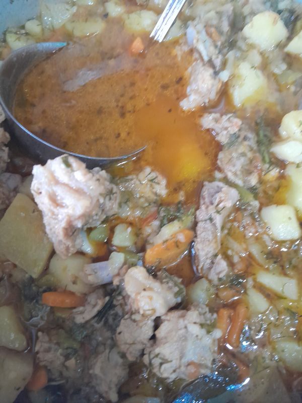 Тушеная картошка со свиными ребрышками уюта и простоты вкуса